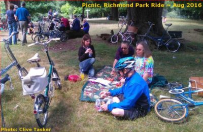 2017 Moulton Preservation Richmond Park Ride and Picnic.