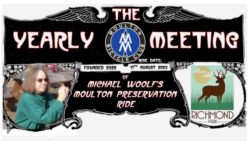 Michael Woolf’s Moulton Preservation Ride